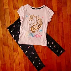 Unicorn Outfit NWOT 10/12